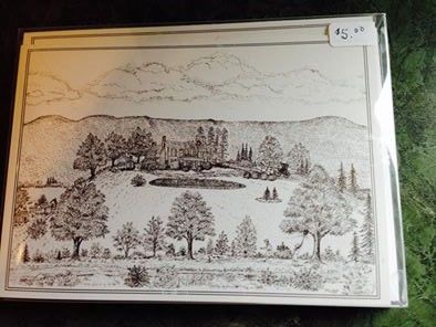 Laurel Hill 1842 by Pat G. Woltz - Box of 6 cards with envelopes