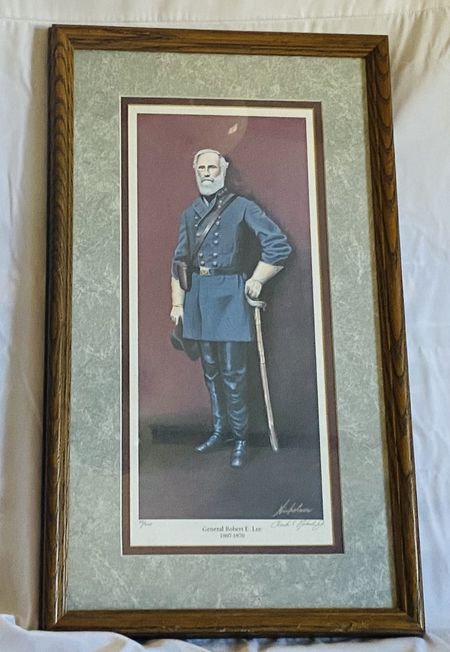 Robert E Lee picture-framed print